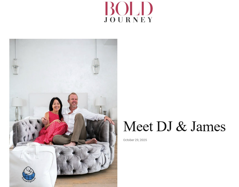 Thanks to Bold Journey for featuring Sleeping Dove