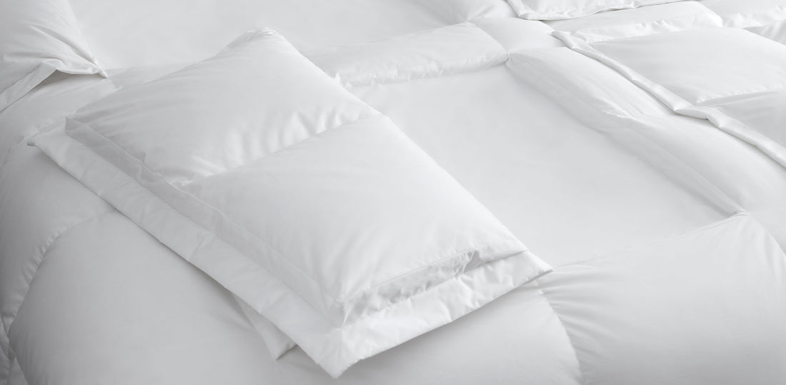 No Fasteners in the Sleeping Dove Comforter