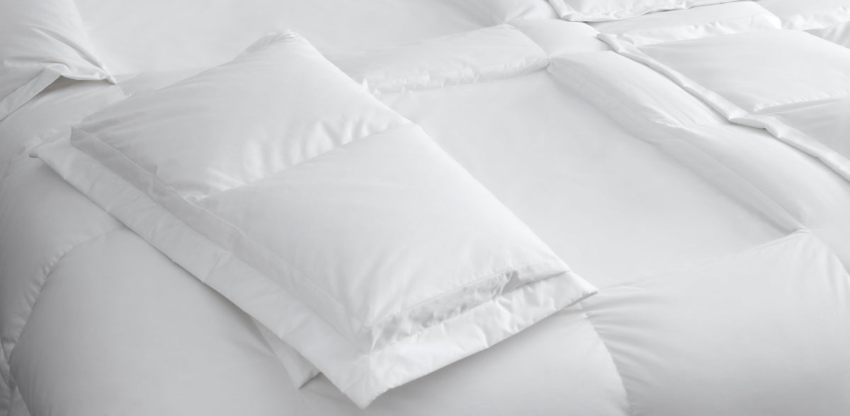 No Fasteners in the Sleeping Dove Comforter