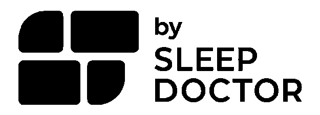 Logo of Sleep Doctor with black text on a white background