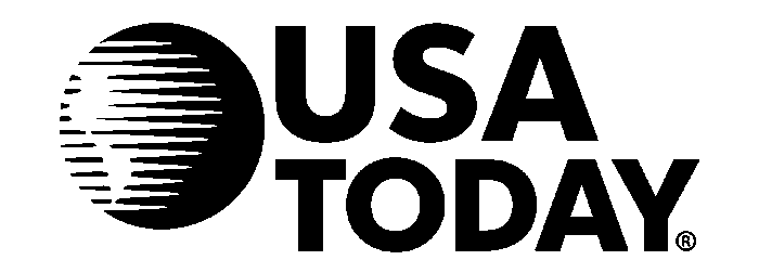 USA Today logo in black and white