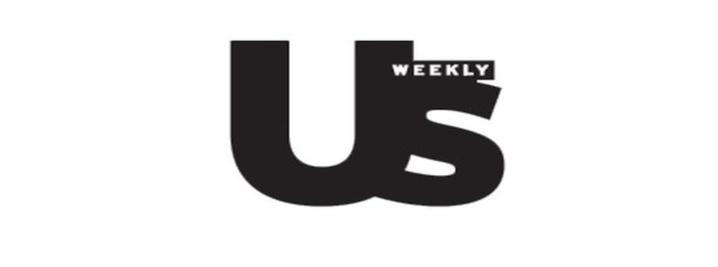 Black 'Us Weekly' logo on a white background